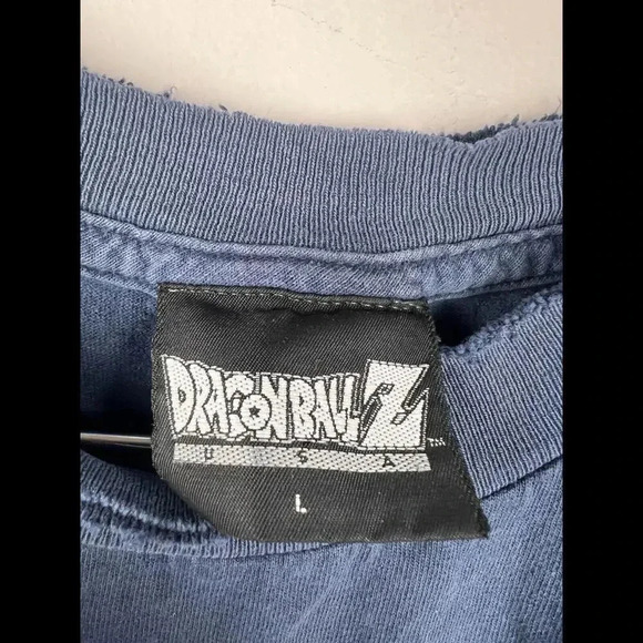 Vintage 1997 1998 Broly Dragon Ball Z USA Goku Z Fighters T-Shirt Size L - Picture 5 of 9